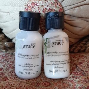 philosophy grace mini lotion set
